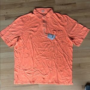 johnnie-O Orange Polo Shirt Casual Style